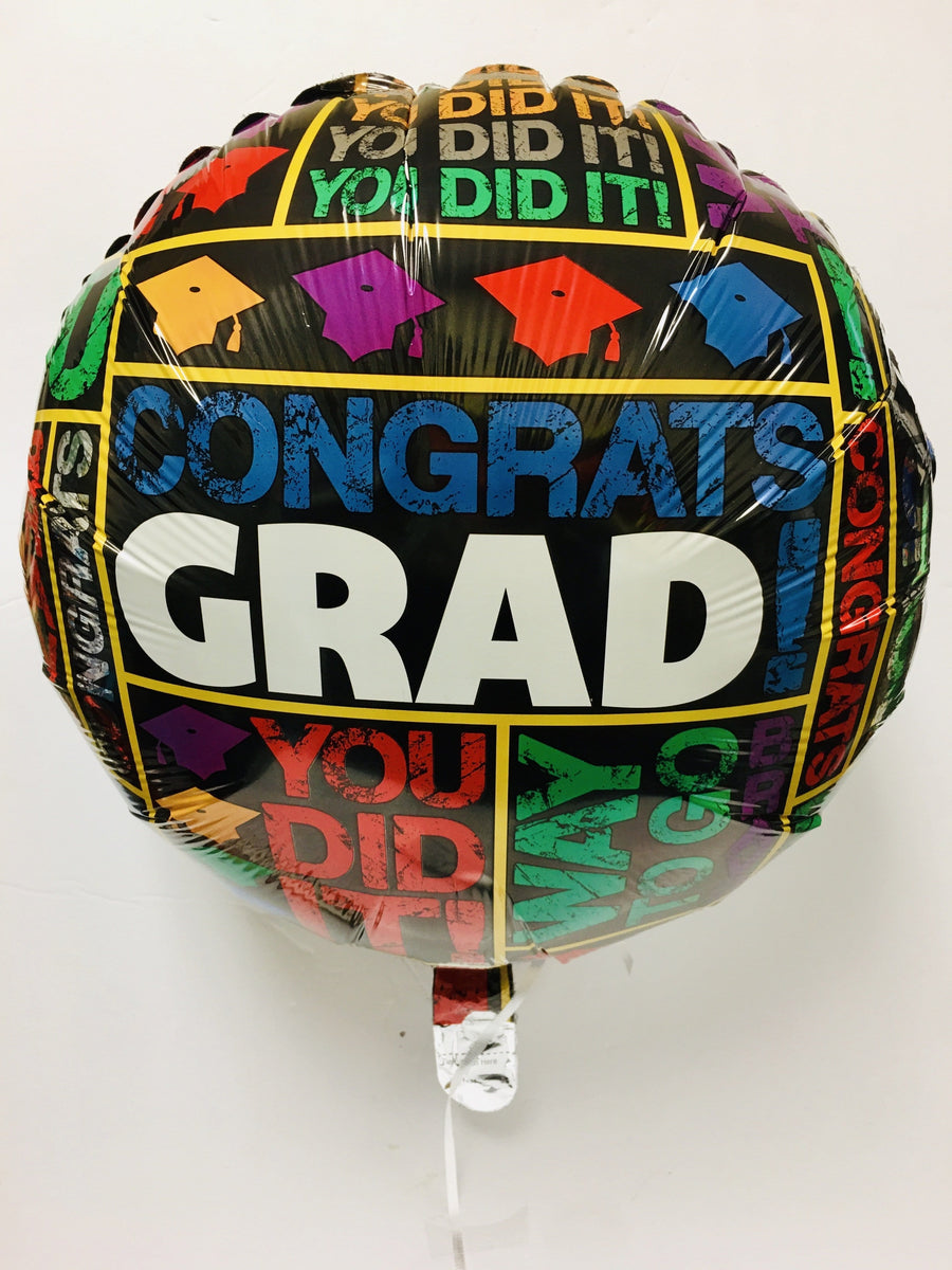 Graduation Balloons 4-Sizes  Gift Baskets By Design SB, Inc.