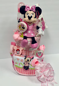 Minnie Mouse Diaper Cake *New