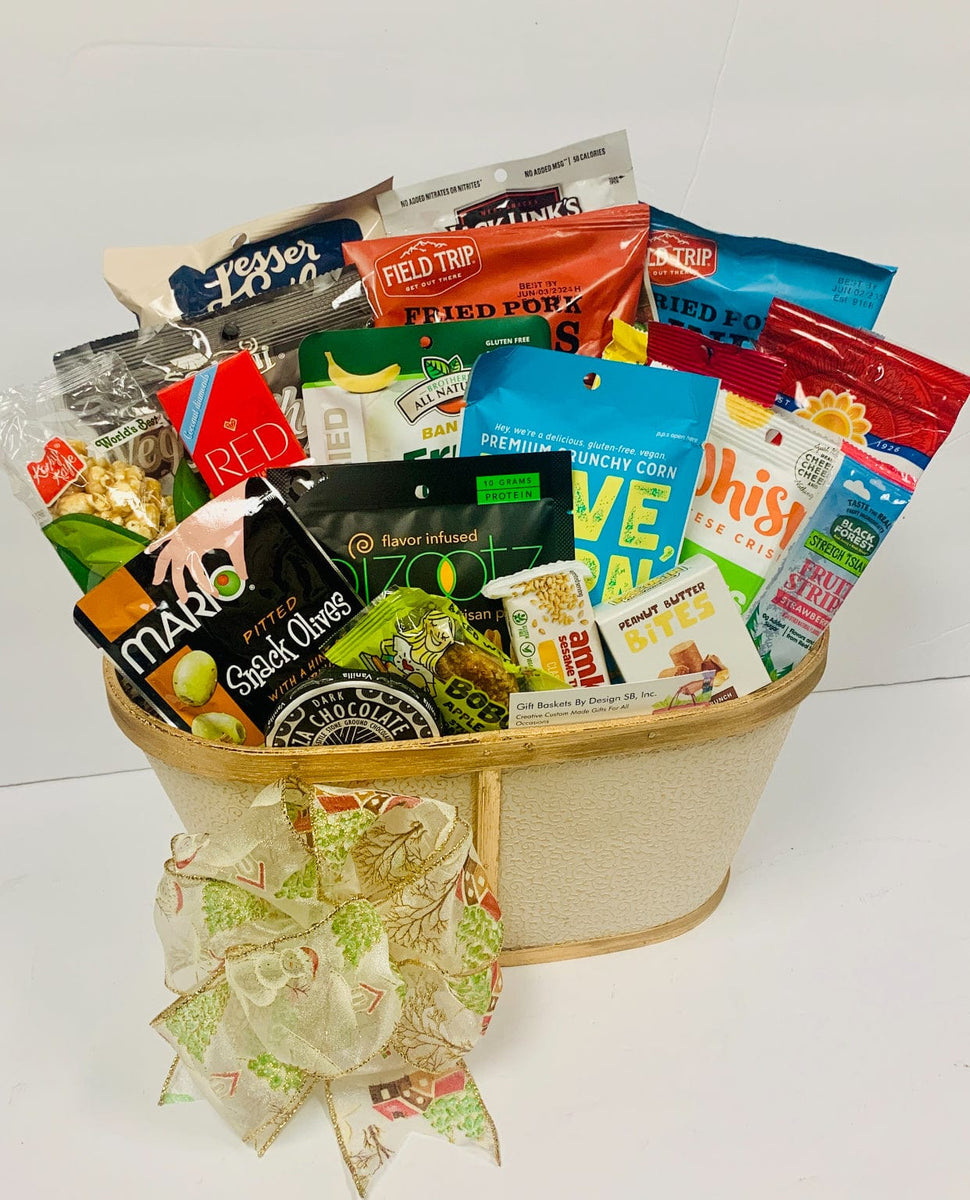 Vegan-Gluten Free- Dairy Free *New 3 Option | Gift Baskets By Design SB ...