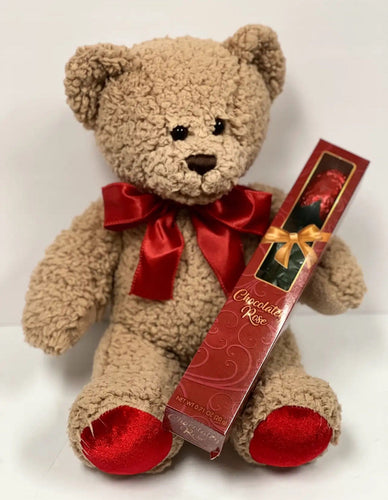 Teddy & Chocolate Rose*New