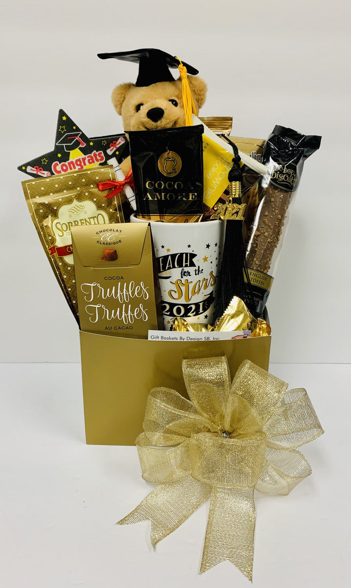 New Graduate Gift Basket-Gift Baskets By Design SB, Inc.